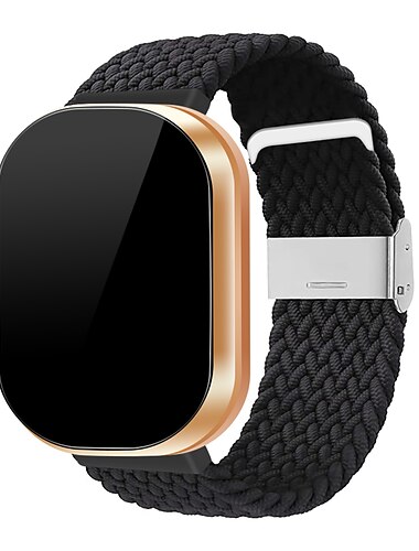  Ver Banda para Fitbit Versa 3 Sense Nailon Reemplazo Correa Trenzado Ajustable Transpirable Bucle en Solo Loop Pulsera