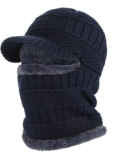  Herren Sturmhaube Mütze Hut warm halten Windundurchlässig Atmungsaktiv Vlies Hut Winter Snowboards für Skifahren Snowboarden Wintersport