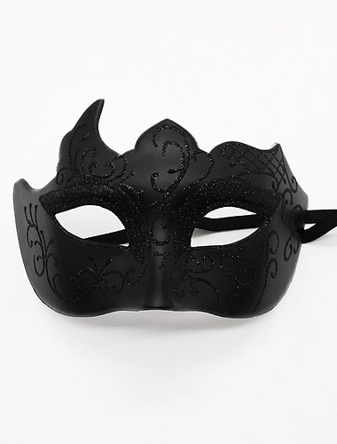  Karnevalsmaske Venezianische Maske Columbina Halbes Gesicht Party Maskerade Karneval von Venedig Karneval Einfaches Karnevalskostüm