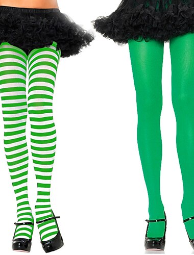  Shamrock irlandez Șosete / ciorapi Mascaradă Ziua Sf. Patrick 2022 Adulți Pentru femei Cosplay Casual Petrecere Mascaradă Carnaval Mascaradă Ziua Sfântului Patrick Festival / Vacanță Material Textil