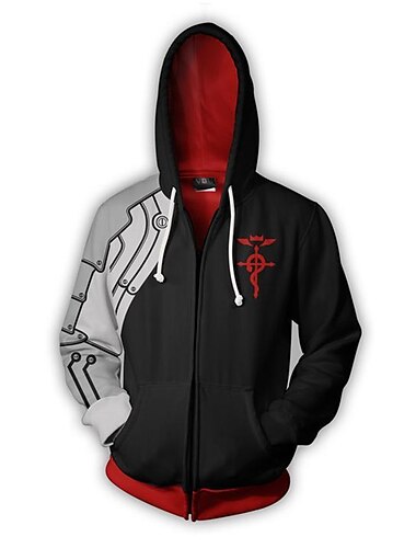  Fullmetal Alchemist Edward Elric Winry Rockbell Anime Zeichentrick Manga Anime 3D 3D Harajuku Grafik Für Paar Herren Damen Erwachsene Zurück zur Schule 3D-Druck