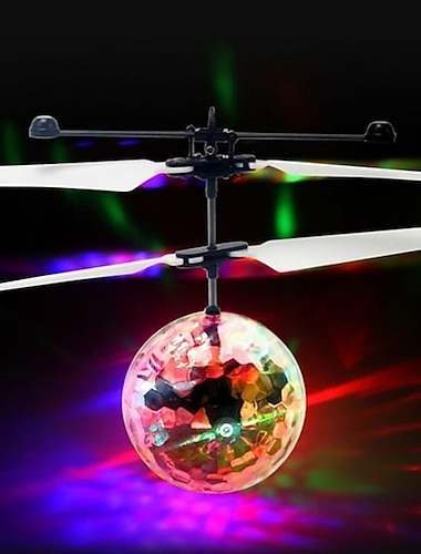  regalo magico giocattoli con palla volante - luci da discoteca drone rc a induzione a infrarossi led elicottero esterno ricaricabile per interni - giocattoli per ragazzi ragazze adolescenti e adulti