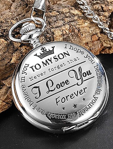  Pocket Horloge voor Mannen Analoge Quartz Tonneau Vintage Magnetisch Metaal Ontwerp Quartz Pocket Horloges Ketting Hanger Horloge Unisex Cadeau