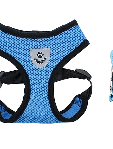  imbracatura per cani ad aria - morbida maglia d'aria traspirante per tutte le stagioni imbracatura gilet per cani di piccola e media taglia