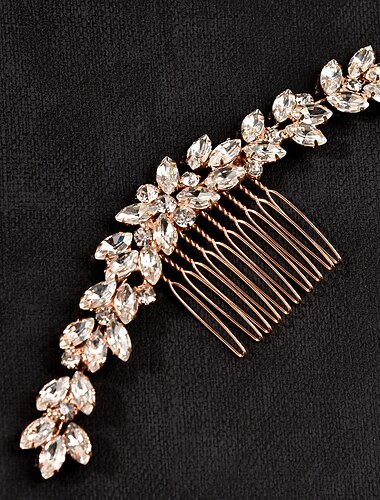  Hårkamper Hodepryd Hodeplagg Legering Bryllup Spesiell Leilighet Bryllup Brude Med Krystall / Rhinestone Hodeplagg Hodeplagg