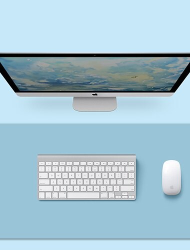  Einfaches Mauspad 35.4*17.7*0.08 Zoll Rutschfest WASSERDICHT Leder Mauspad für Computer Laptop PC B¨¹ro Zuhause Spielen