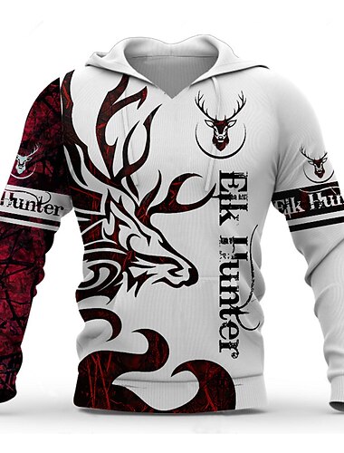  Per uomo Grafico Animale Drago Felpa con Cappuccio Felpe con cappuccio Felpa Streetwear Designer Casual Grande e Alto Manica Lunga Con Cappuccio Sport & Outdoor Quotidiano Rosso bordeaux Rosa Vino