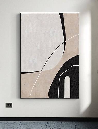  Hang-Ölgemälde Handgemalte Vertikal Abstrakt Pop-Art Moderne Modern Ohne Innenrahmen (ohne Rahmen)