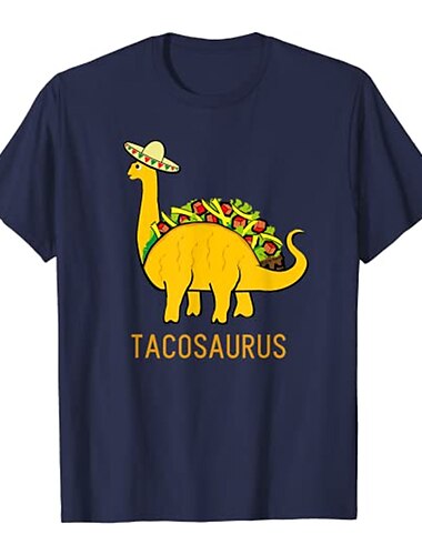  シンコデマヨ Fiesta タコサウルス タコス恐竜 Ｔシャツ(21) ジムトップ キャンパス 仕様 メキシコ独立記念日 恐怖の一夜 Tシャツ 用途 男性用 女性用 男女兼用 成人 熱間鍛造 ポリエステル100%