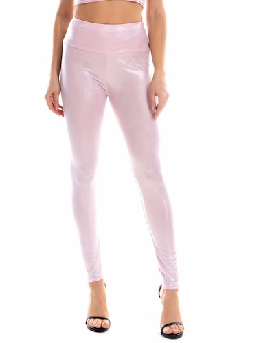  1980er Hoch tailliert Glänzendes Latex-Patent Leggings PU - Leder Bleistifthosen Damen Königstag Maskerade Party Junggesellinnenabschiedsparty Pride Parade Erwachsene Hose