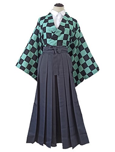  Demon Slayer: Kimetsu no Yaiba Kochou Shinobu Kamado Tanjirou Anime Asut Naamiaisasu Cosplay-puvut Asu Käyttötarkoitus Miesten Naisten Aikuisten