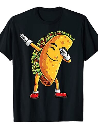  シンコデマヨ Fiesta タコスを軽くたたく Ｔシャツ(21) ジムトップ キャンパス 仕様 メキシコ独立記念日 恐怖の一夜 用途 カップル用 男性用 女性用 成人 メキシコの独立記念日 キャンパス 熱間鍛造