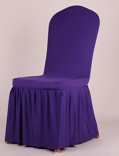  Esszimmerstuhlbezüge Schonbezug Stuhlhussen mit Rock, waschbarer Sitzbezugschutz für Esszimmerstuhl, Hotelzeremonie, Hochzeitsfeier, Kinder, Haustiere, Stretch-Spandex-Stoff