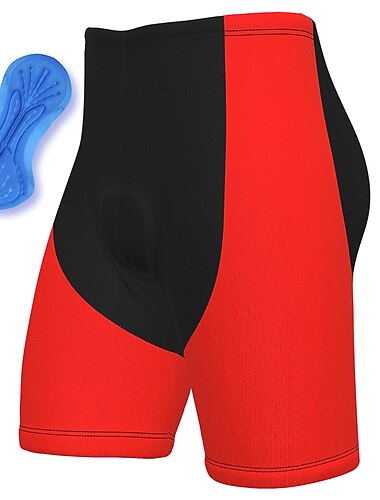  رجالي بقع فلوري شورت ركوب الدراجات شورت الدراجة شورتات محشية للدراجة دراجة هوائية شورتس بنطلونات دراجة جبلية دراجة الطريق رياضات 3D وسادة ركوب الدراجات سريع جاف مريح أصفر أحمر سباندكس ملابس