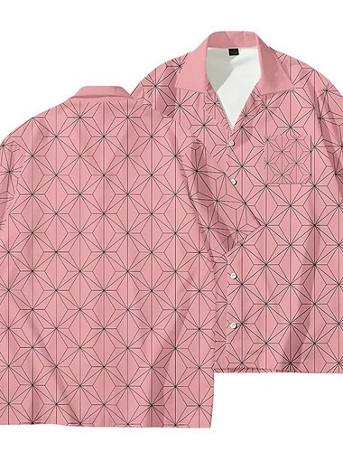  Cartoon Manga Back To School Anime 3D Feest Grote maten Cosplay Harajuku Grafisch Kawaii voor Voor heren Volwassenen 3D afdrukken  voor Carnaval Maskerade Back To School