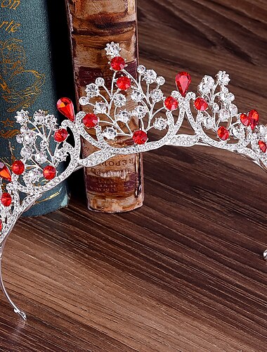 Crown Tiaras Metalliseos Häät Yksinkertainen Morsius Kanssa Metalli Päähine Päähineet