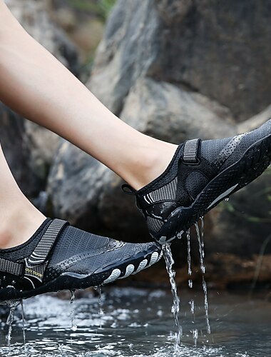  chaussures d'eau pieds nus noires pour hommes et femmes avec semelle antidérapante pour la plage, la natation et les activités de plein air