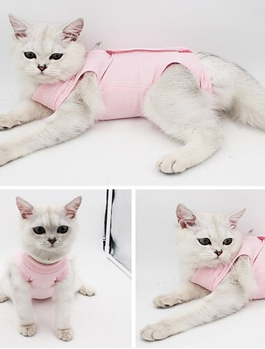  Prodotti per cani Prodotti per gatti Tuta da recupero per chirurgia Traspirante Morbido Comodo Sicurezza Abbigliamento per cani