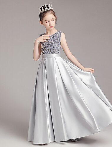  Robe unie 3D pour filles sans manches, été, printemps, automne, mariage, occasion spéciale, mignonne, princesse, enfants, tout-petits, robe trapèze, robe en tulle, robe maxi slim pour impressionner