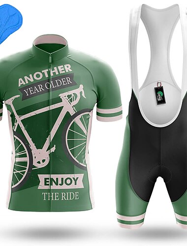  Pánské Cyklodres a kraťasy se šlemi Krátký rukáv Horská cyklistika Silniční cyklistika Léto Jaro Červená Námořnická modř Modrá Grafika Legrační Jezdit na kole 3D podložka Rychleschnoucí Zadní kapsa