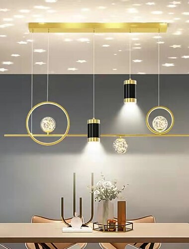  led pendelleuchte projektor licht modern nordic sky star kronleuchter esszimmer lampe creative
