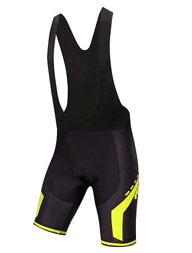  Bărbați Geometric Pantaloni scurți de drum pentru ciclism Pantaloni scurți pentru ciclism Bicicletă Pantaloni Scurți Ciclism cu Bretele Pantaloni Ciclism montan Ciclism stradal Sport Pad 3D Ciclism