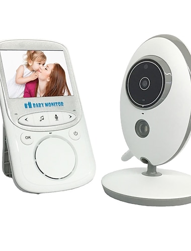  οθόνη μωρού ασύρματη βίντεο νταντά κάμερα μωρού ενδοεπικοινωνία νυχτερινή όραση παρακολούθηση θερμοκρασίας κάμερα babysitter νταντά τηλέφωνο μωρού vb605
