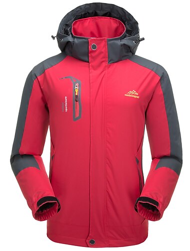  heren waterdichte wandeljas regenjas wandelen windjack outdoor waterdicht winddicht lichtgewicht ademend afneembare cap bovenkleding trenchcoat volledige zip hoodie jacht vissen klimmen