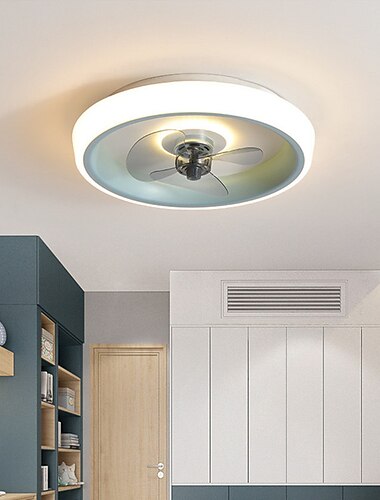  moderne eenvoudige led plafond ventilator licht plafond ventilator lamp eetkamer woonkamer restaurant slaapkamer