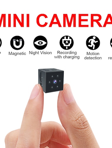  MD23 IP-camera 1080P HD Mini Draadloos Bewegingsdetectie Plug en play Nacht Zicht Buiten Ondersteuning