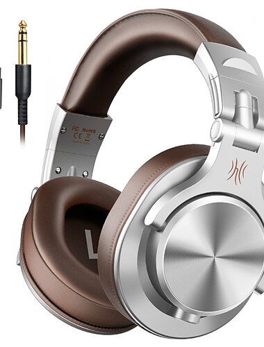  Oneodio A71 Wired Over Ear Kopfhörer mit Mikrofon Studio DJ Kopfhörer Professionelles Monitoring für Aufnahme und Mixing Headset für Gaming