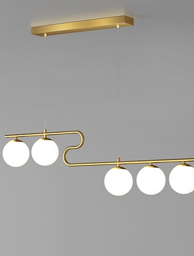  100 cm cluster design line design pendelleuchte led metall galvanisch lackiert schwarz nordic style 220-240v