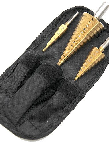  4241 لقم الثقب خطوة 4-32 مم 4-20 مم 4-12 مم ثقب HSS التيتانيوم المطلي مستقيم الناي جديد