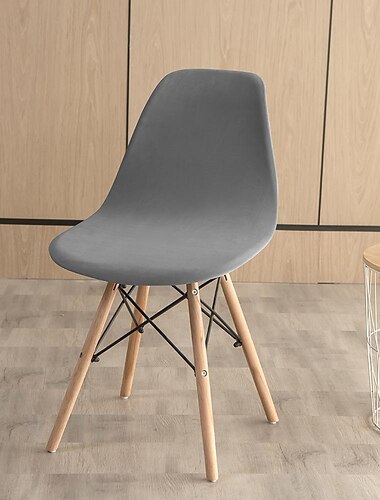  Fundas de terciopelo para sillas de comedor, lujosas y suaves fundas que protegen sus sillas de color rojo burdeos y al mismo tiempo añaden elegancia y comodidad a la decoración de su comedor.