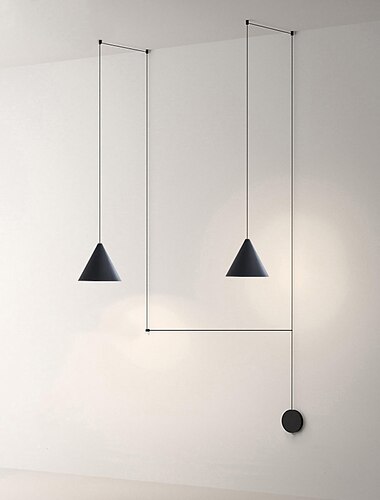  2-Licht 20 cm Single Design Insel Design Pendelleuchten Metall Lackierte Oberflächen Modern Nordischer Stil 85-265V
