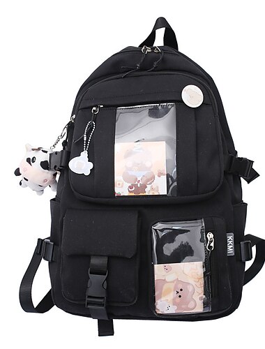  Rucksäcke Schulrucksack Catoon-Rucksäcke für Mädchen große Kapazität Kinderrucksäcke süßer ästhetischer Rucksack Geschenk zum Schulanfang