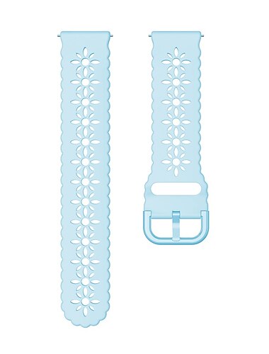  Uhrenarmband für Samsung Watch 7/6/5/4 40/44mm, Galaxy Watch 5 Pro 45mm, Galaxy Watch 6/4 Classic 42/46/43/47mm, Watch 3, Active 2, Gear S3 S2 Silikon Ersatz Gurt 20mm 22mm Schnellspanner Wasserdicht