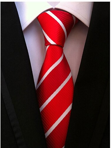  Herren Krawatten Arbeit Hochzeit Gentleman Formaler Stil Moderner Stil Jacquard Mode Gestreift Formell Geschäft Formeller Abend