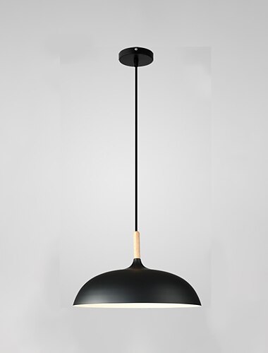  35/40 cm pandantiv design insulă metal ușor vopsit lemn finisaje stil nordic insulă 85-265v