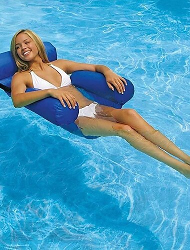  flotteurs de piscine, 1 pièces matelas gonflables accessoires de piscine d'eau hamac chaises longues flotteur de piscine jouets de sports nautiques tapis de flotteur jouets de piscine, gonflable pour