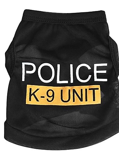  Katt Hund T-shirt Väst Valpkläder Mode Sommar Vår & Höst Hundkläder