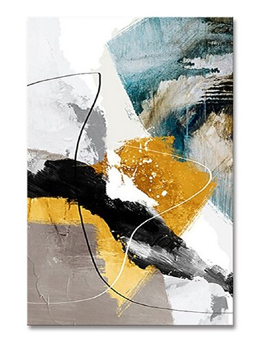  Mintura handgemaakte abstracte gouden olieverf op canvas muur decoratie moderne foto voor home decor gerold frameloze ongestrekte schilderij