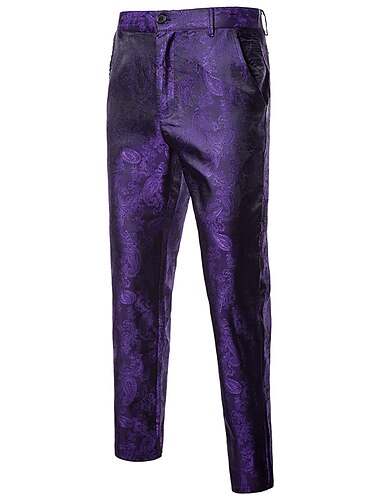  Disko 1980er Hose Disco Jacquard Herren Maskerade Party Club Pride Parade Erwachsene Hose