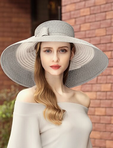  Chapeau du Kentucky Tulle  Paniers Chapeau  Chapeaux  Accessoires avec Floral 1pc Mariage  Occasion spéciale  Décontracté Accessoire Tête Robe pour impressionner Robe du jour de course