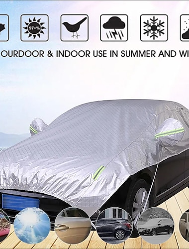  Starfire parasol anti-pluie crème solaire anti-grêle isolation thermique universelle véritable oxford tissu veste de voiture spécial demi-couverture modèle