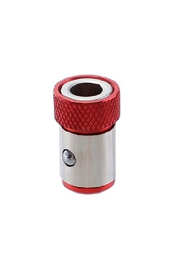  skruvmejsel magnetisk ring 1/4'' universal skruvmejselhuvud magnetisk ringtillbehör för 6,35 mm skaft rostskyddsborrkrona