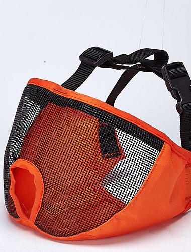  kortneset hund spesialmaske anti-bitt anti-bjeffing bulldog øyemaske s-xl