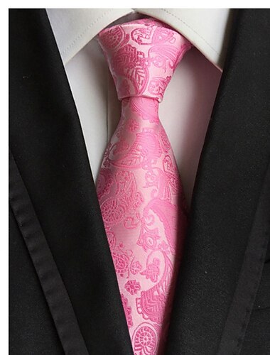  Hombre Corbatas Trabajo Boda Hidalgo Estilo formal Estilo moderno Jacquard Moda Jacquard Formal Negocio Noche formal