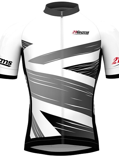  Men's Cycling Jersey Geometric Geometry UK Short Sleeve Bike Jersey Top with 3 Rear Pockets Mountain Bike MTB Road Bike Cycling Quick Dry Reflective Strips Back Pocket Moisture Wicking Sports Yellow