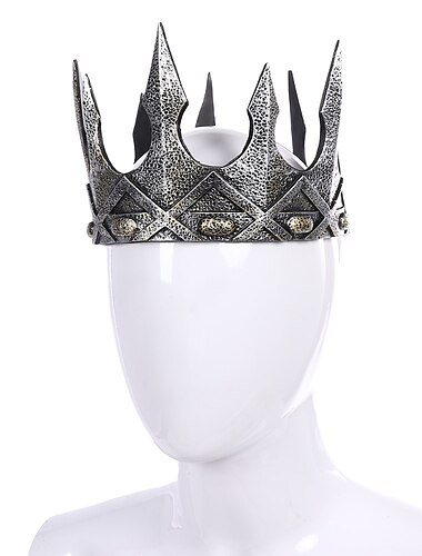  spectacle de scène de festival habiller les accessoires cosplay médiéval couronne de roi en mousse rétro